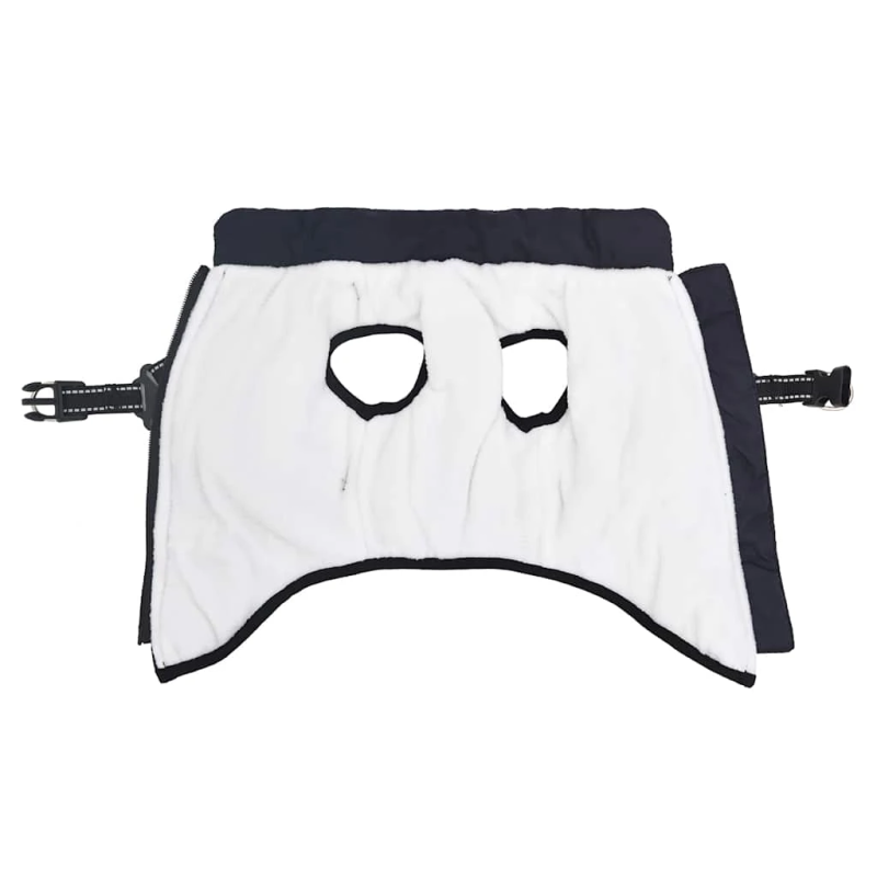 vidaXL suņu mētelis ar iejūgu ūdensnecaurlaidīgu atstarojošu L24