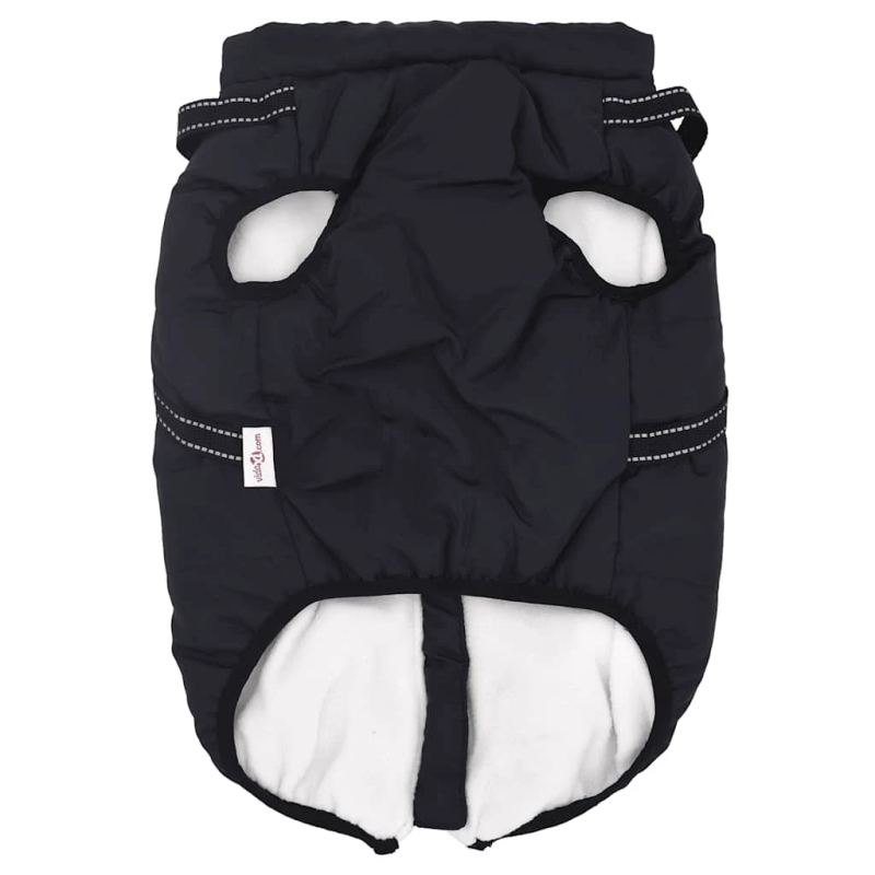 vidaXL suņu mētelis ar iejūgu ūdensnecaurlaidīgu atstarojošu L52