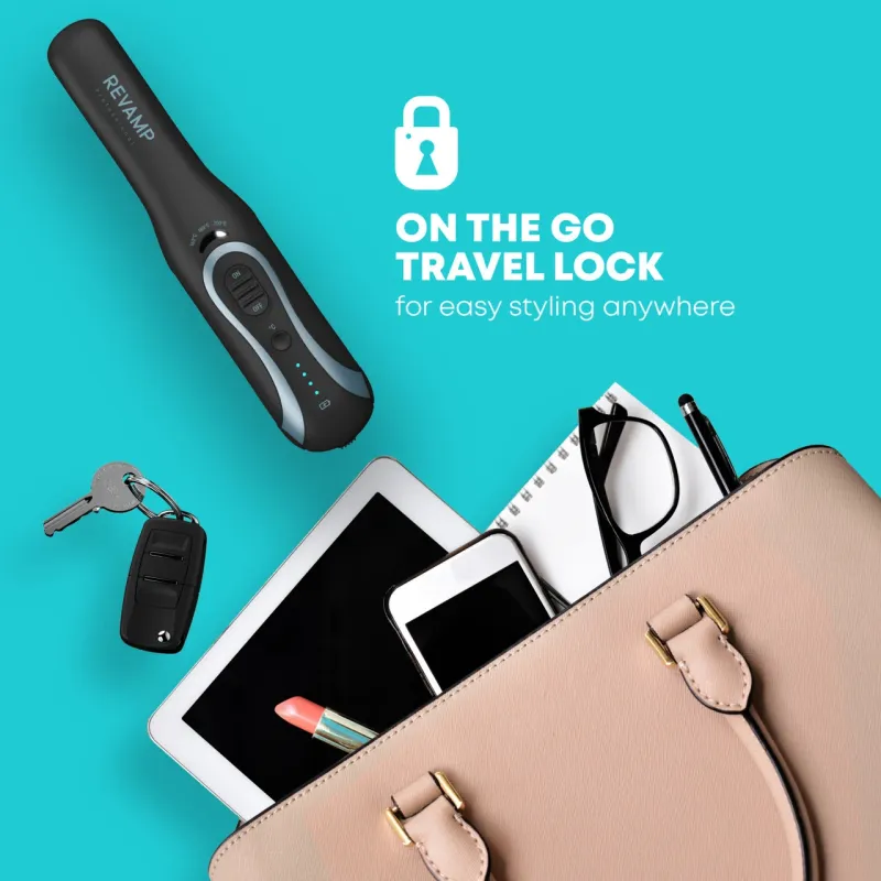 Revamp ST-1750-EU2 Liberate Shine Cordless Compact Ceramic Hair Straightener