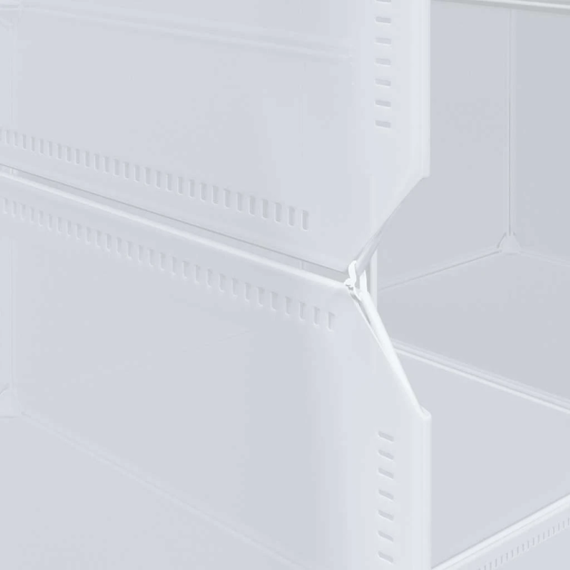 vidaXL uzglabāšanas kubu organizators 16 kubiem piekaramajiem stieņiem