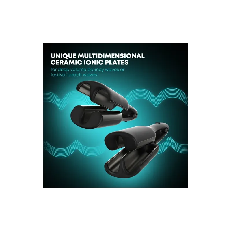 Revamp WV-3000X-EU Progloss 2-IN-1 Beach & Volume Waver