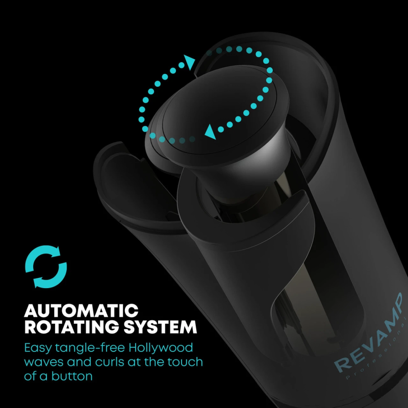 Revamp CL-2750-EU2 iGEN Cordless Progloss Hollywood Curl Automatic Rotating Curler