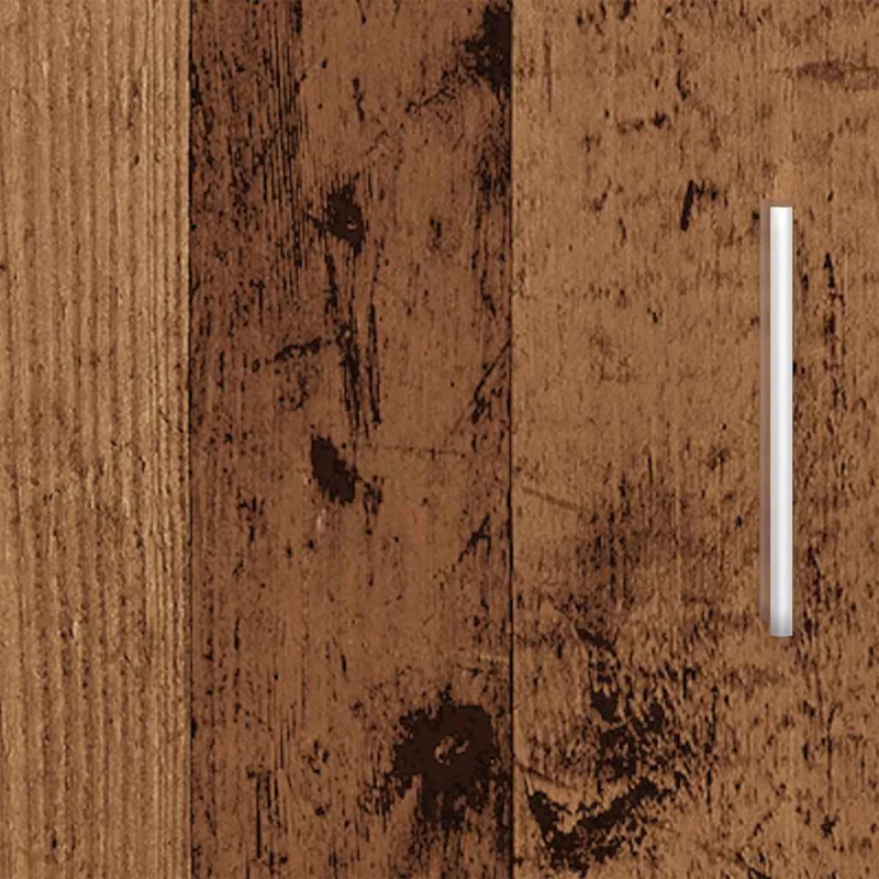 vidaXL akvārija statīvs, veca koka, 121x41x58 cm, inženierijas koks