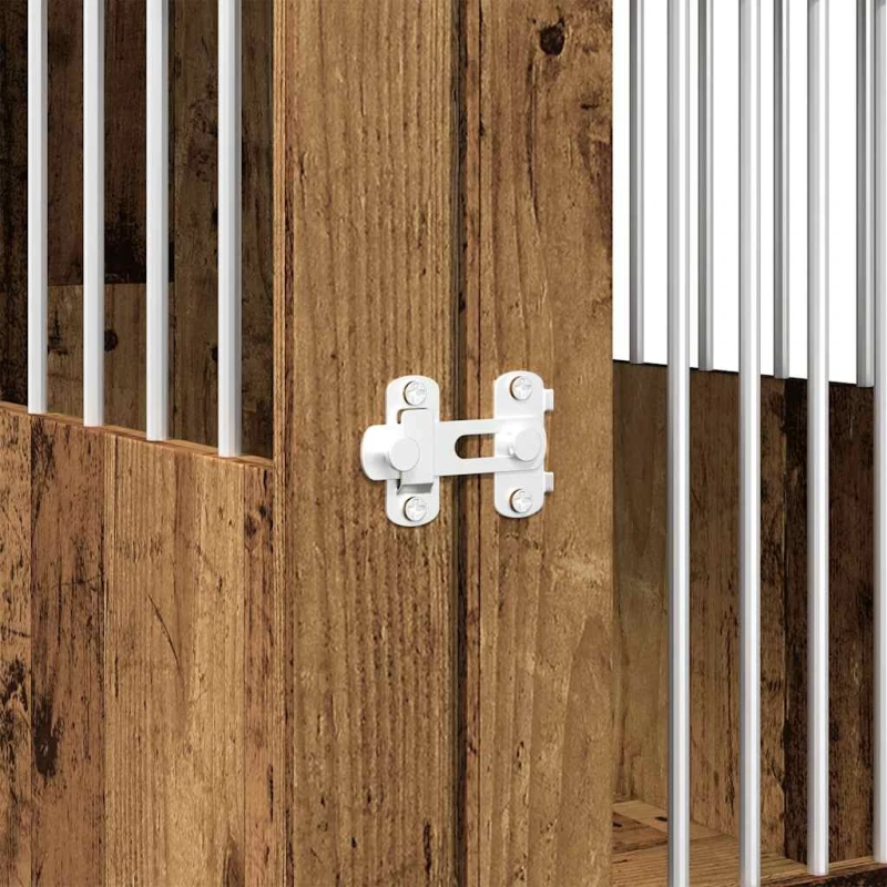 vidaXL Suņu kastes mēbeles Old Wood 55x80x68 cm Engineered Wood