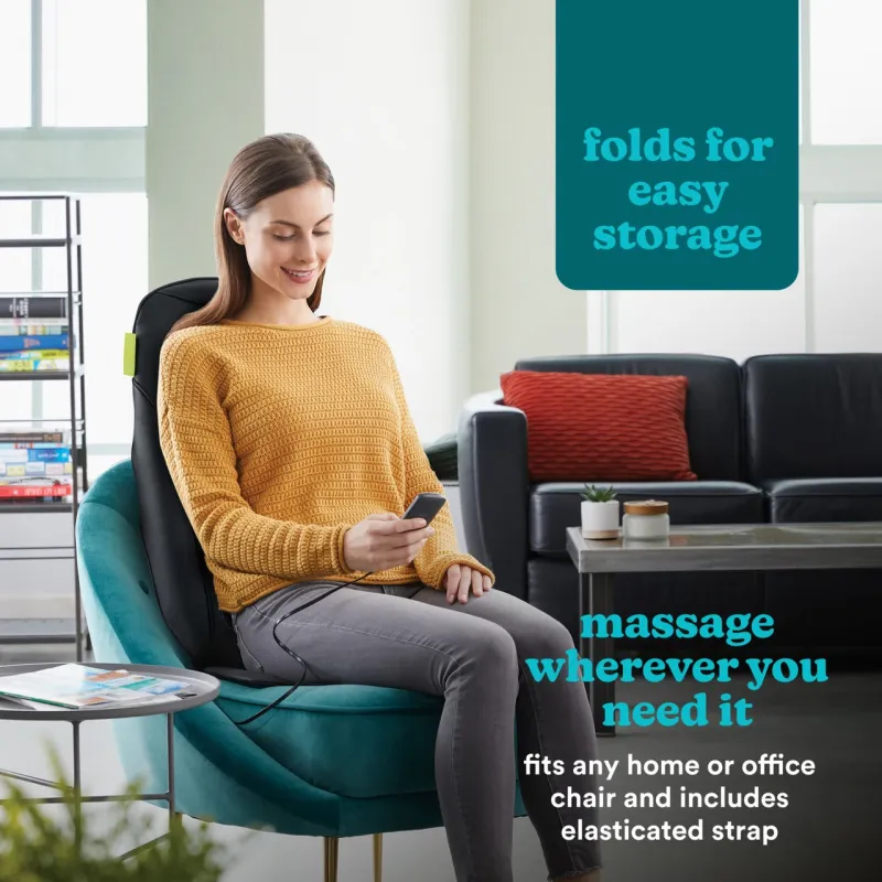 Masāžas paklājiņš Homedics SBM-65H-EU, 24 W, melna