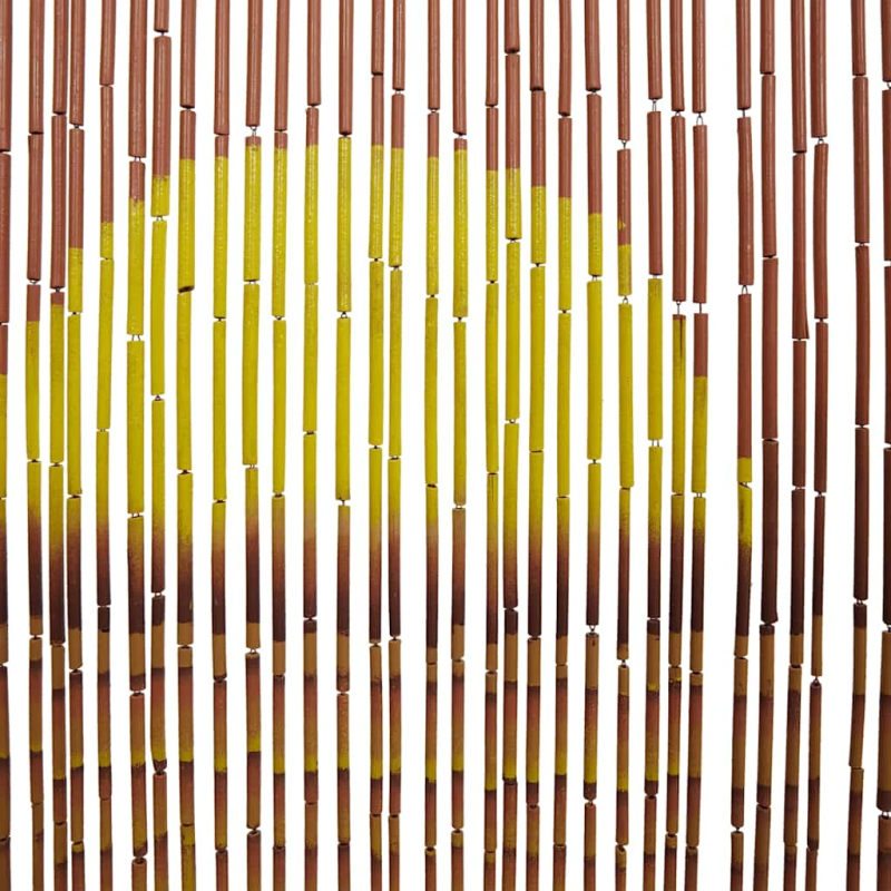 vidaXL kukaiņu durvju aizkars palmu koka apdruka 100x220 cm bambusa