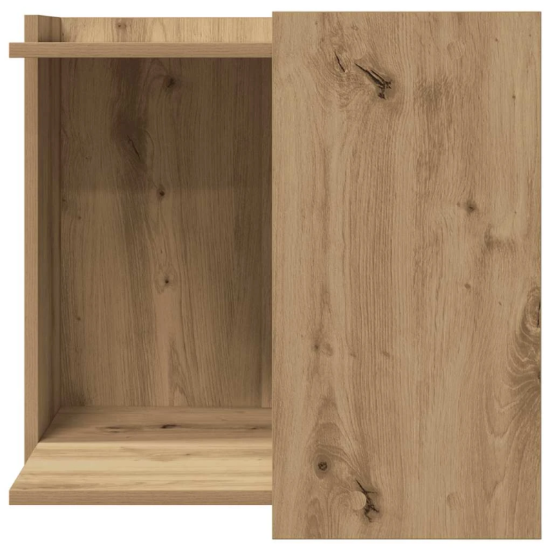 vidaXL Kaķu pakaišu kastes korpuss 53x53x51 cm inženierijas koks