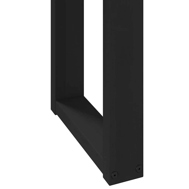 vidaXL rakstāmgalds NOAIN U-veida kājas 120x50x75 cm priedes masīvkoks