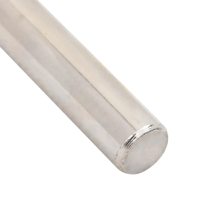 vidaXL peldošie plauktu kronšteini 12 gab. DIA10x100 mm oglekļa tērauds