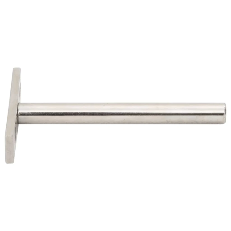 vidaXL peldošie plauktu kronšteini 12 gab. DIA10x100 mm oglekļa tērauds