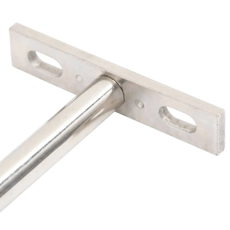 vidaXL peldošie plauktu kronšteini 12 gab. DIA10x150 mm oglekļa tērauds