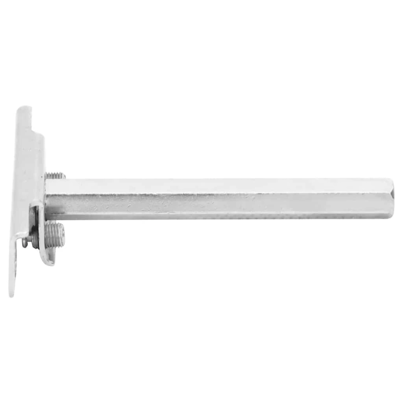 vidaXL peldošie plauktu kronšteini 12 gab. DIA12x100 mm oglekļa tērauds