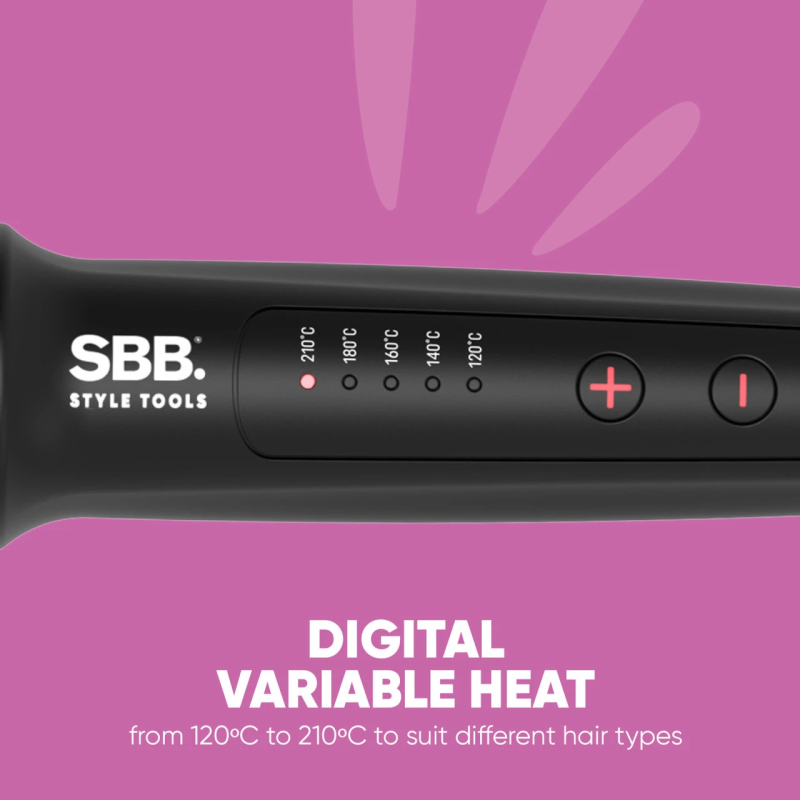 SBB. SBWD-1000-EU Twirl & Curl Conical Wand Hair Curler