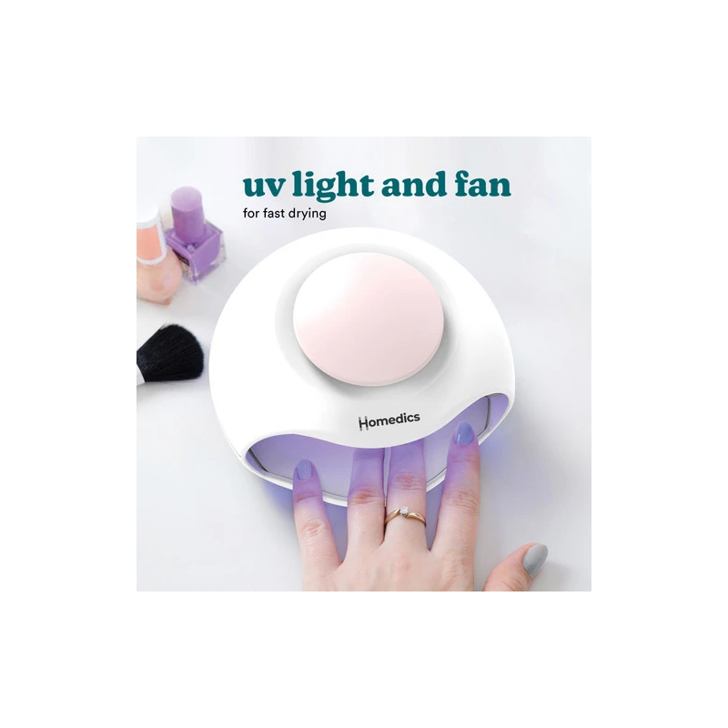 Homedics ND-H100WH Nail Polish Dryer