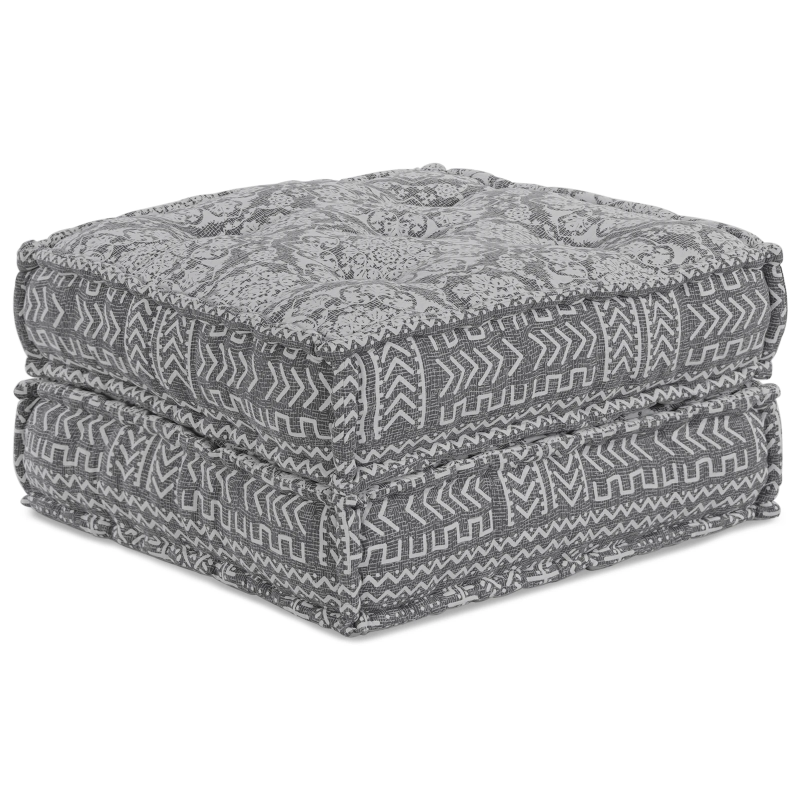 vidaXL Modulārais dīvāns 2 pcs Gaiši pelēks 140 x 70 x 36 cm audums