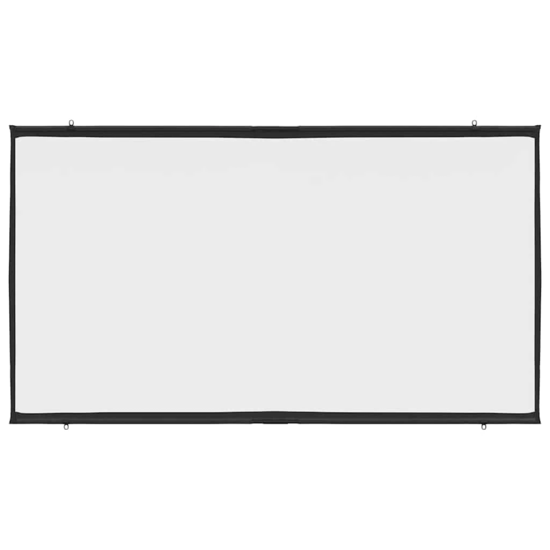 vidaXL projekcijas ekrāns, piekarams pie sienas, 90 collas, 16:9