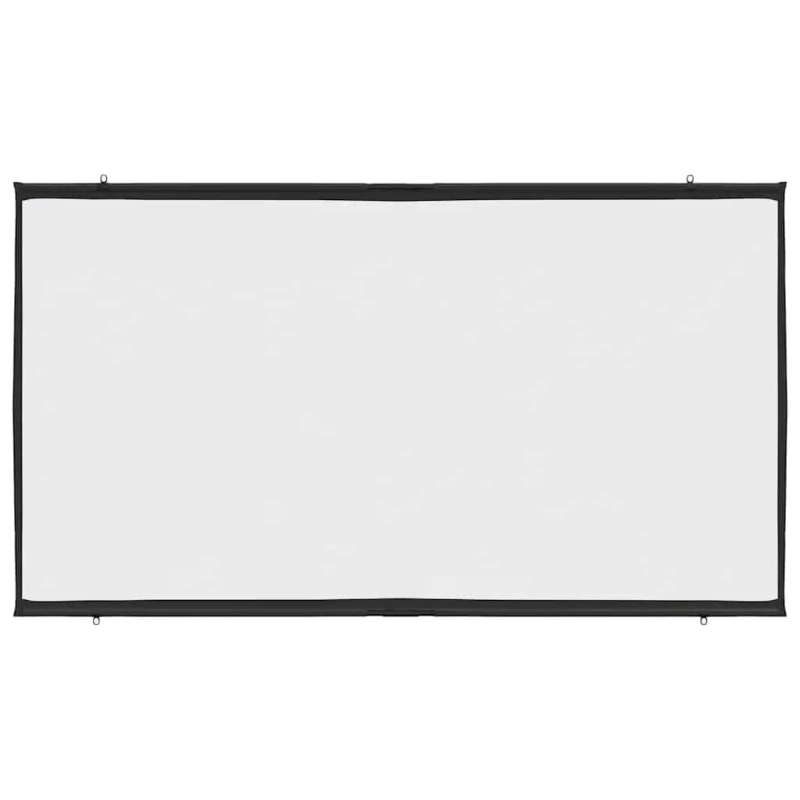 vidaXL projekcijas ekrāns, piekarams pie sienas, 100 collas, 16:9