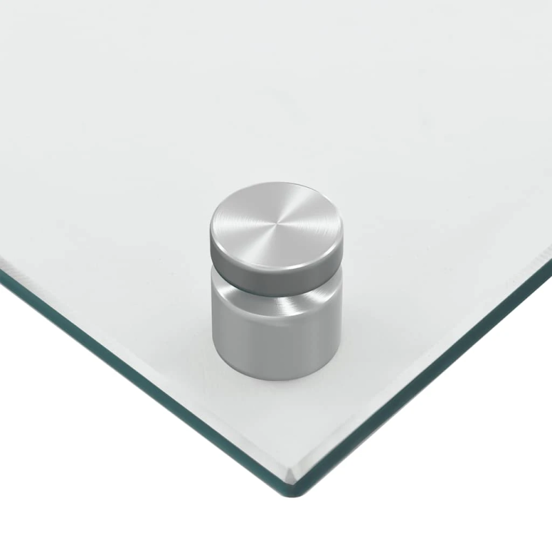 vidaXL virtuves paneļi, 2 gab., 70x40 cm, rūdīts stikls, caurspīdīgi