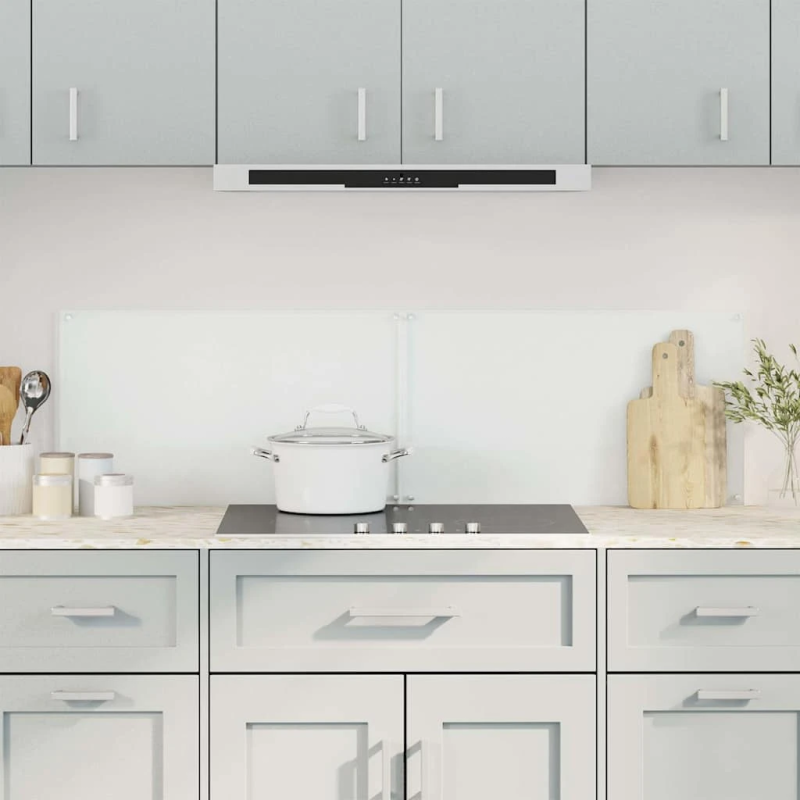 vidaXL virtuves paneļi, 2 gab., 70x50 cm, rūdīts stikls, caurspīdīgi