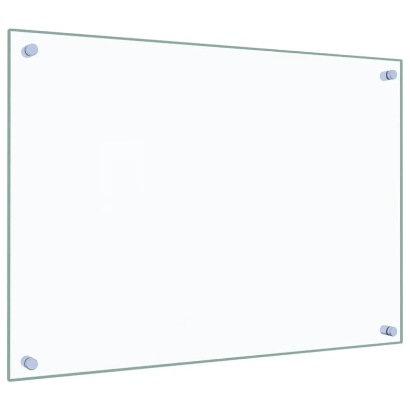 vidaXL virtuves paneļi, 2 gab., 70x50 cm, rūdīts stikls, caurspīdīgi