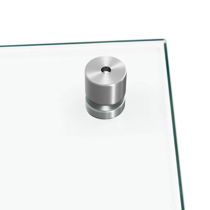 vidaXL virtuves paneļi, 2 gab., 70x50 cm, rūdīts stikls, caurspīdīgi