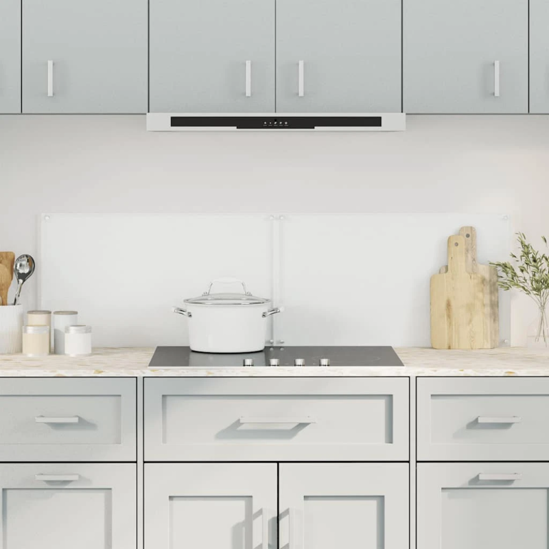 vidaXL virtuves paneļi, 2 gab., 70x60 cm, rūdīts stikls, caurspīdīgi