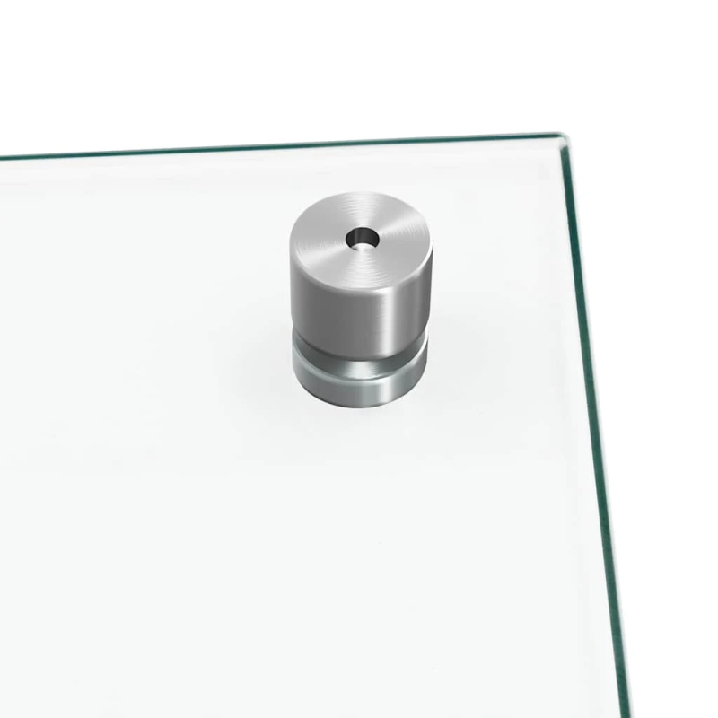 vidaXL virtuves paneļi, 2 gab., 70x60 cm, rūdīts stikls, caurspīdīgi