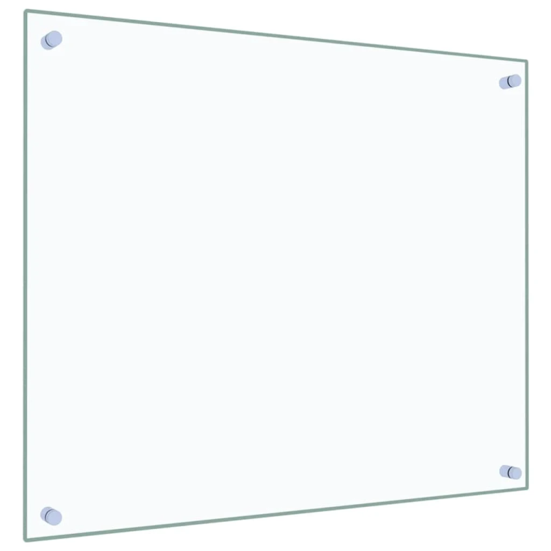 vidaXL virtuves paneļi, 2 gab., 70x60 cm, rūdīts stikls, caurspīdīgi