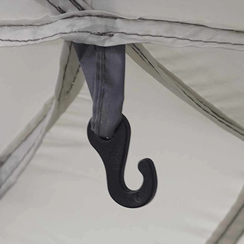 vidaXL baseina telts ar noņemamām mušu un sieta sienām 618x532 cm