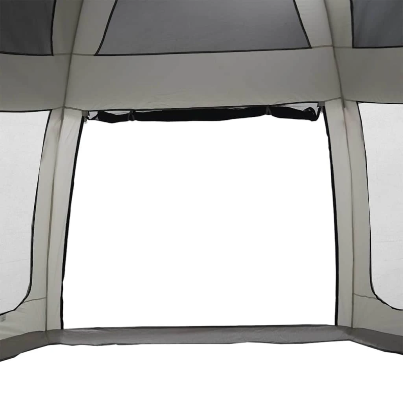 vidaXL baseina telts ar noņemamām mušu un sieta sienām 690x690 cm