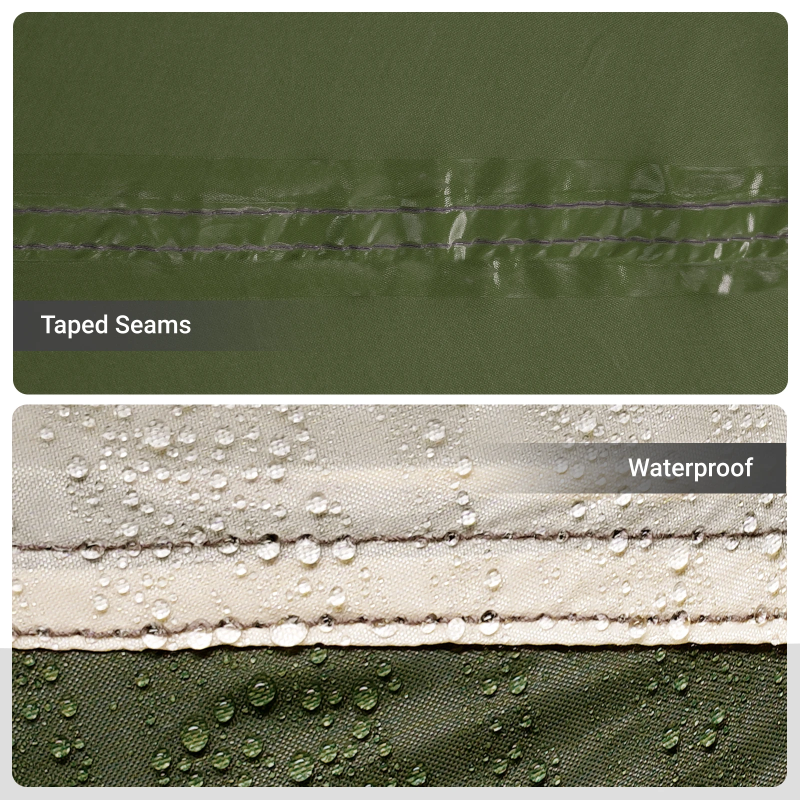 vidaXL Makšķerēšanas telts ar jumtu Olīvu zaļš 514 x 465 x 187 cm