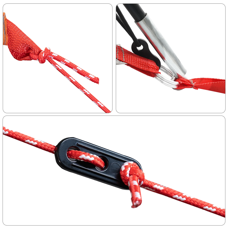 vidaXL Ģimenes telts ar jumtu Pelēka un oranža 576 x 325 x 213 cm