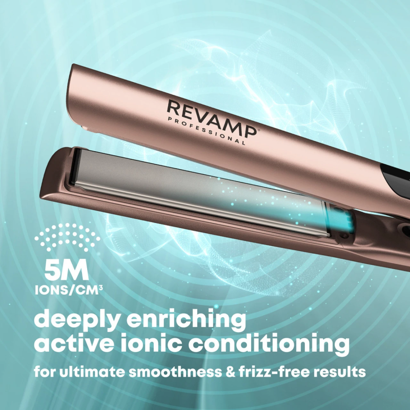 Revamp ST-1900GD-EU Dynamic Straight & Style Ceramic Hair Straightener