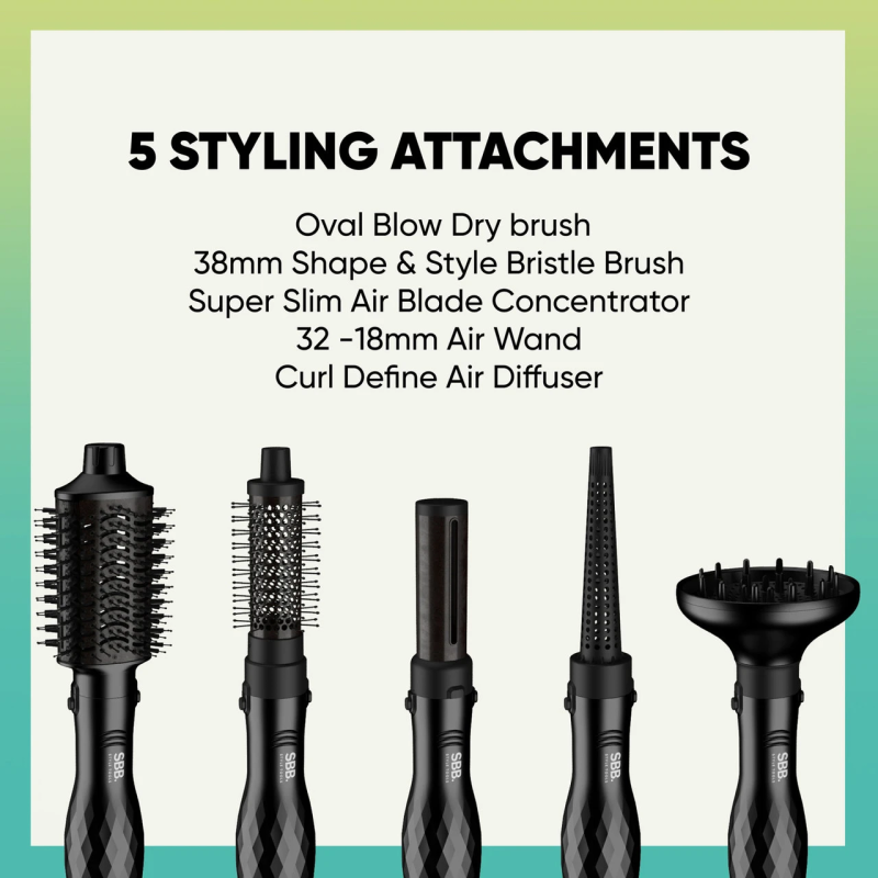 SBB. SBDR-2850-EU 5 in 1 Blowdry and Style