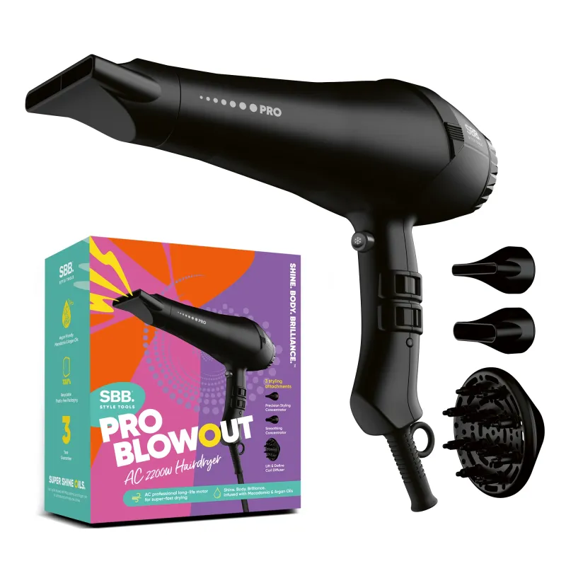 SBB. SBDR-5750-EU Pro Blowout Hair Dryer
