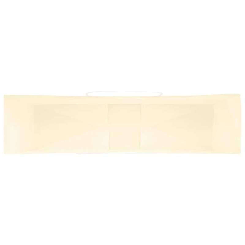 vidaXL papīra maisiņi 250 gab. ar rokturiem, dzelteni, 54x15x49 cm