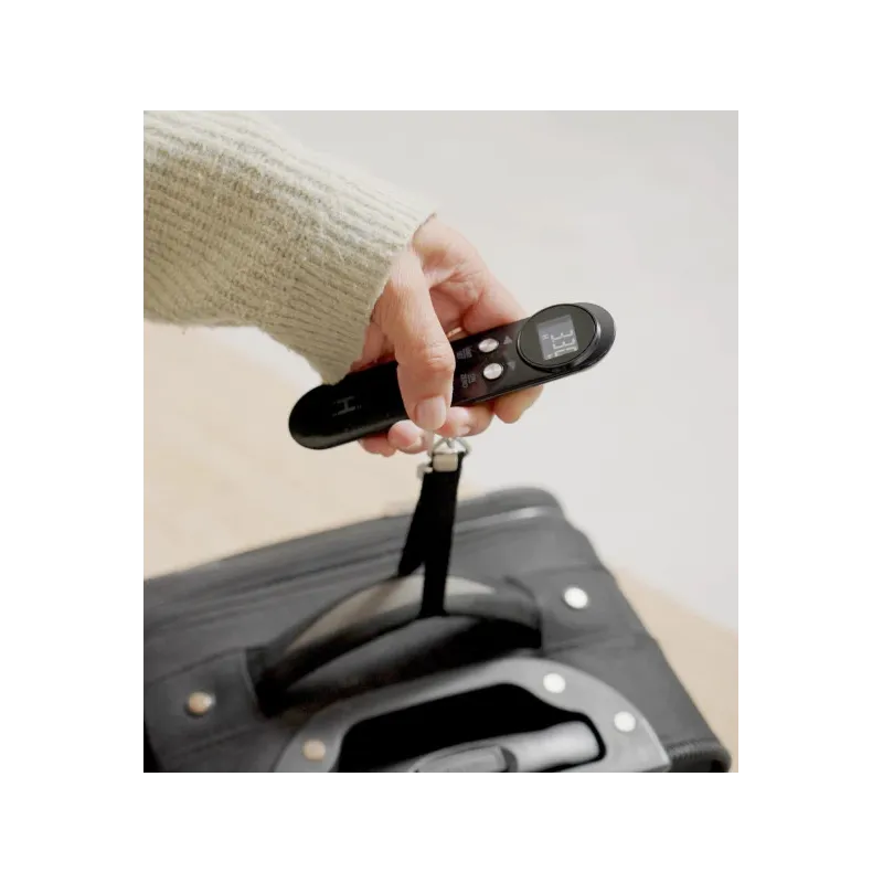 Homedics SCL-L100-BKR Travel Light Luggage Scale