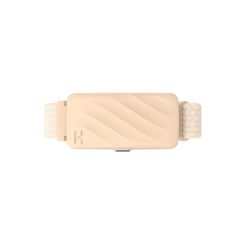 Homedics SS-WB100CE-WW, WakeBand, Your Silent Alarm, Cream