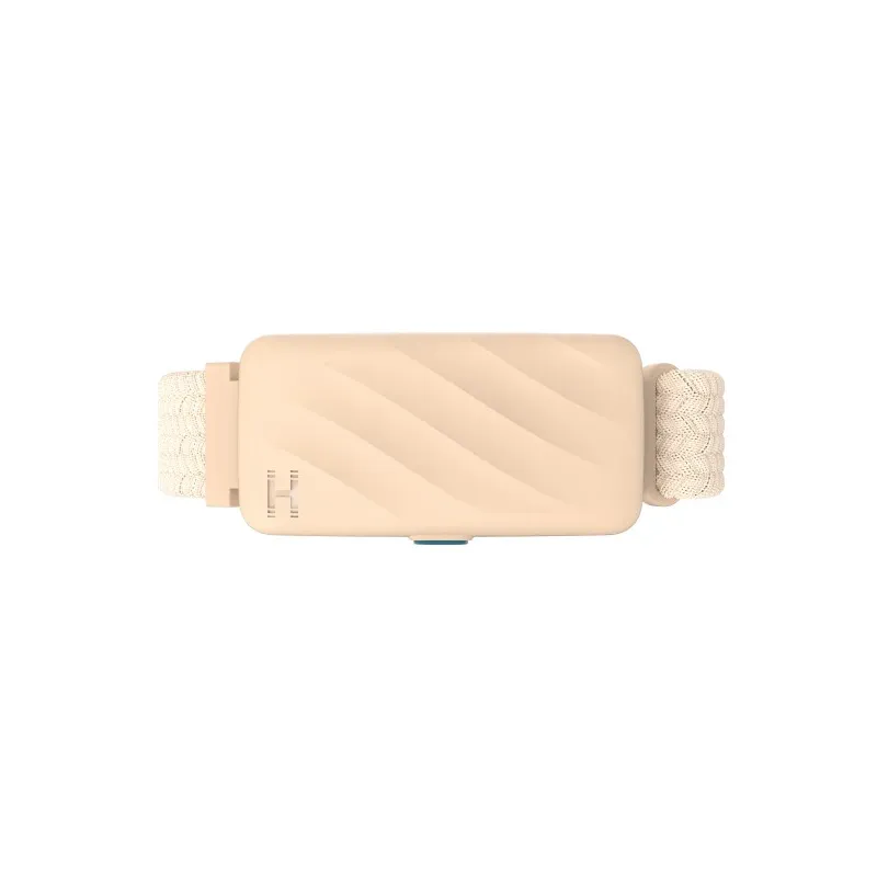 Homedics SS-WB100CE-WW, WakeBand, Your Silent Alarm, Cream