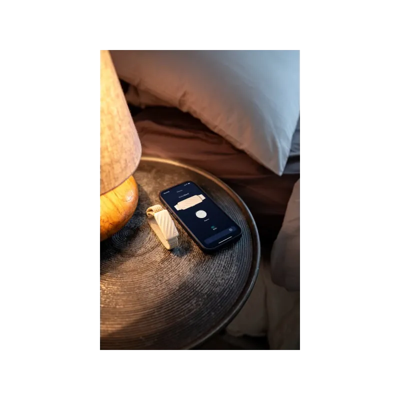 Homedics SS-WB100CE-WW, WakeBand, Your Silent Alarm, Cream