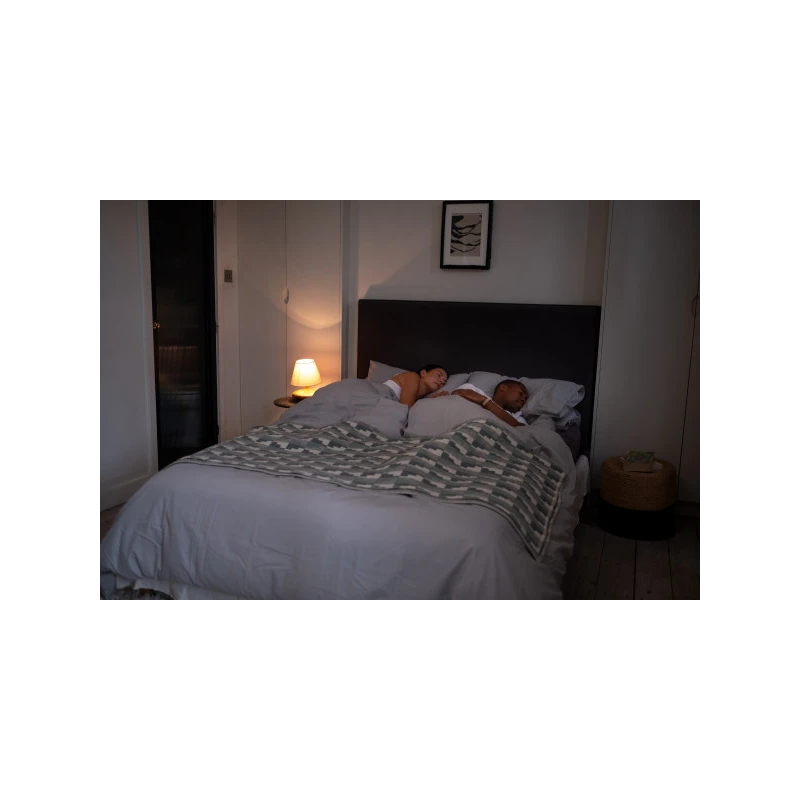 Homedics SS-WB100CE-WW, WakeBand, Your Silent Alarm, Cream