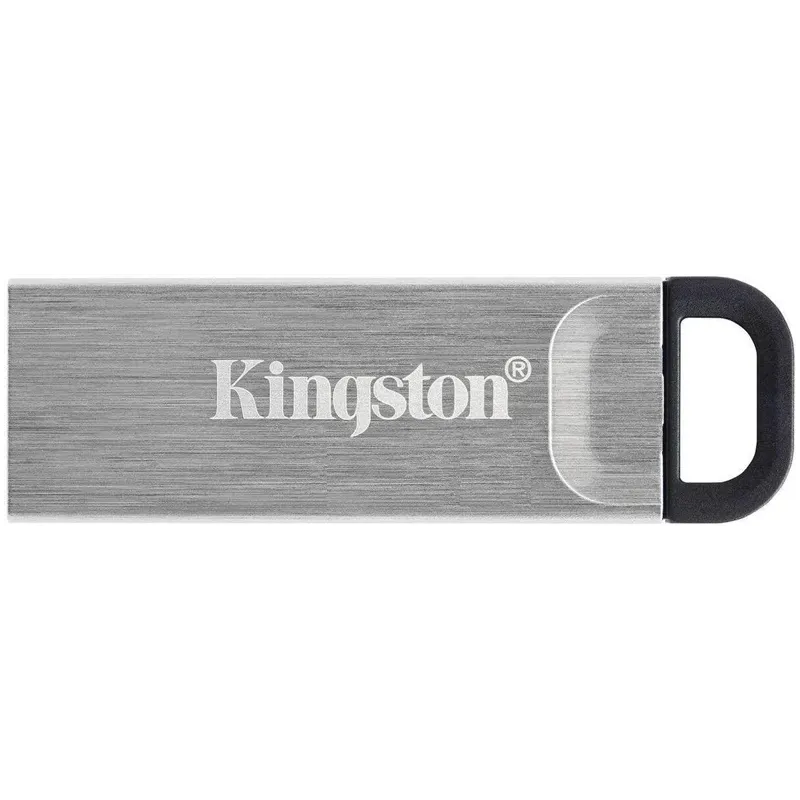 USB zibatmiņa Kingston Data Traveler Kyson USB 3.2 Gen 1, sudraba krās., 128 GB