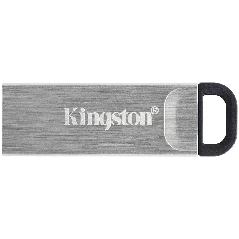 USB zibatmiņa Kingston Data Traveler Kyson USB 3.2 Gen 1, sudraba krās., 128 GB