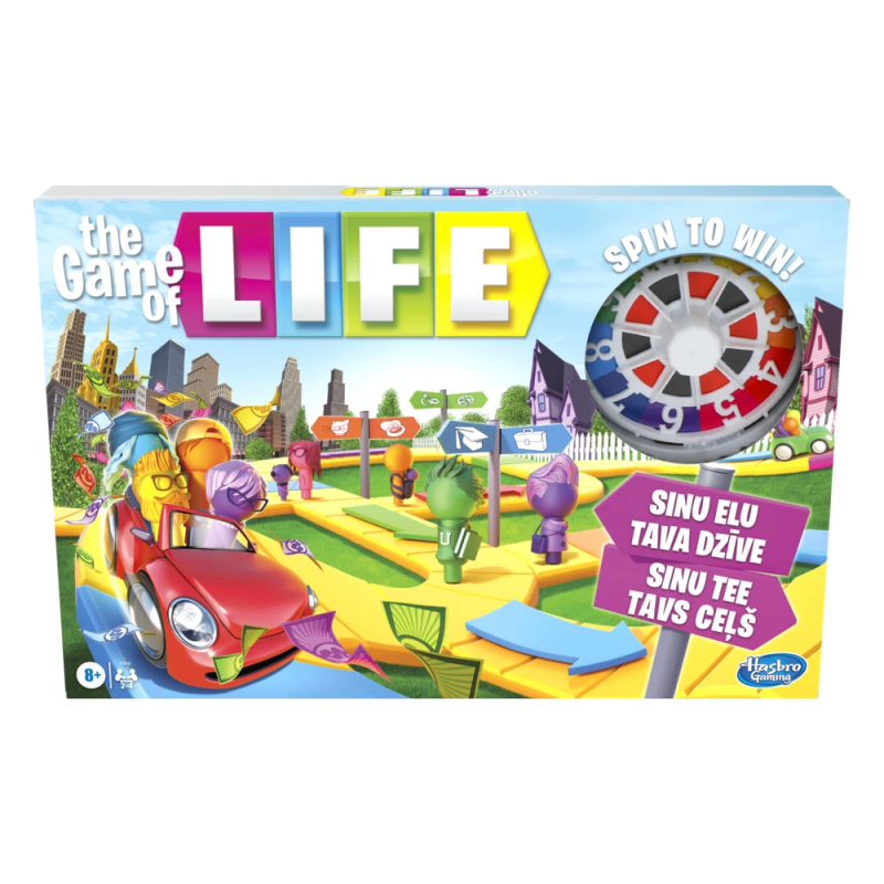 Galda spēle "Game of life" ,Latviešu un igauņu val.,