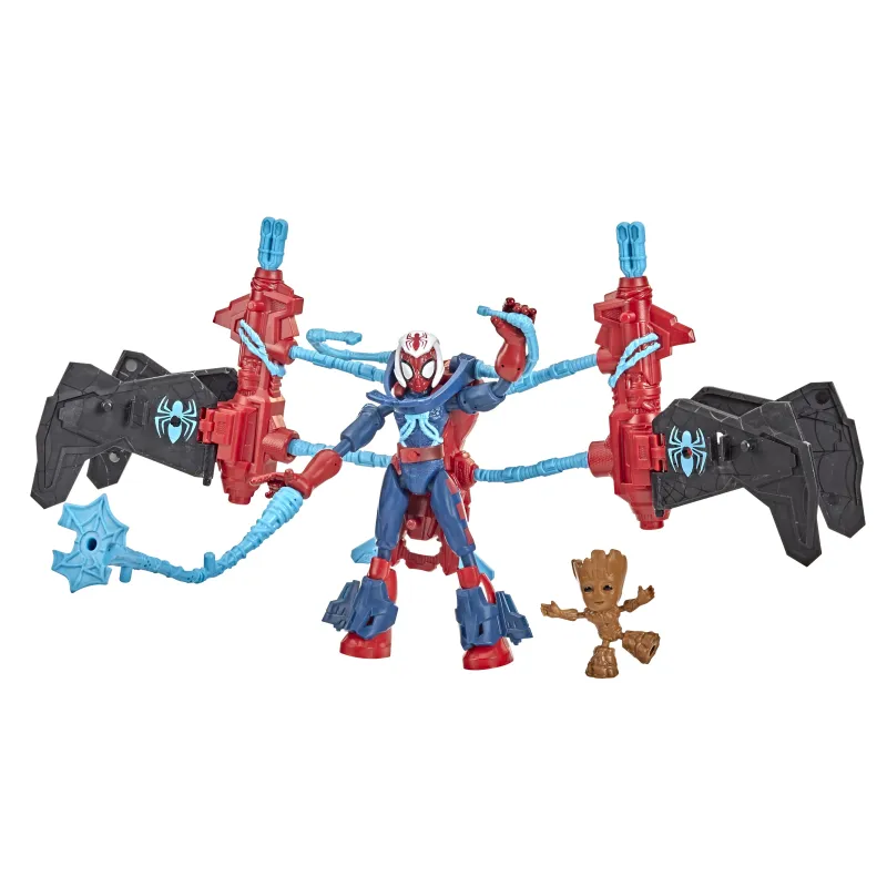 SPIDER-MAN Rotaļu komplekts Bend and Flex kosmosa misija, 15 cm