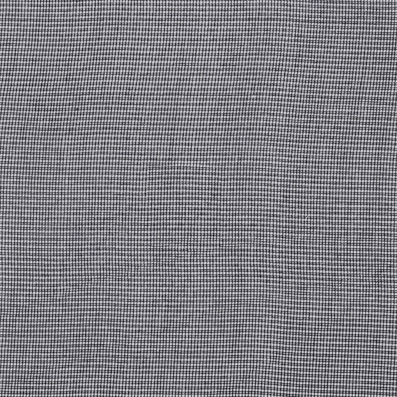 vidaXL voile aizkari ar starplikām, 2 gab., melni, 140x300 cm