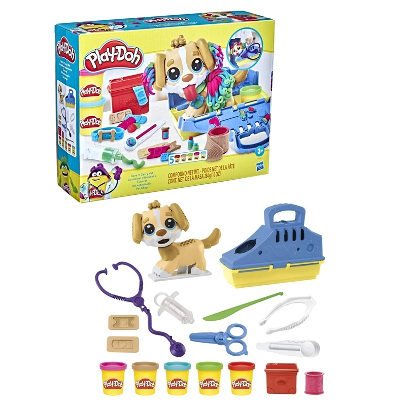 PLAY-DOH "Care N Carry" Veterinārārsta komplekts