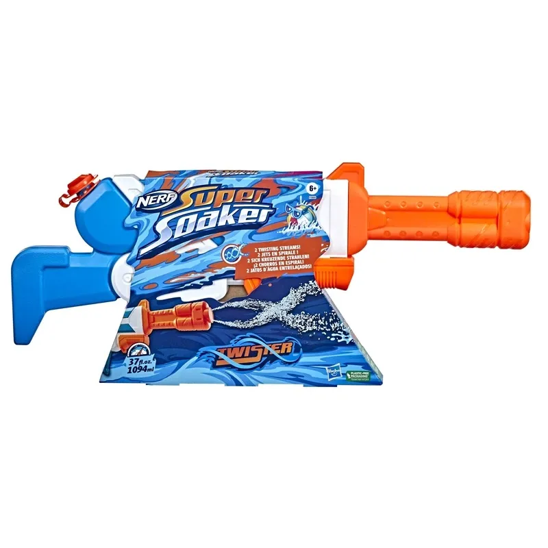 Žaislinis vandens šautuvas Hasbro Nerf Super Soaker F3884 Balta sp.-Raudona sp.-Žydra sp.