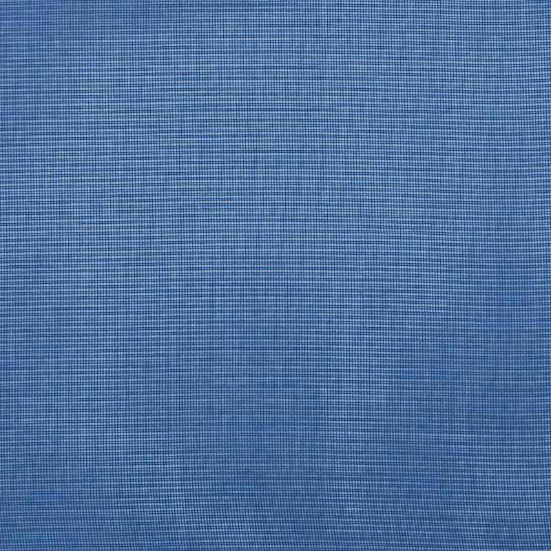 vidaXL voile aizkari ar starplikām, 2 gab., koši zili