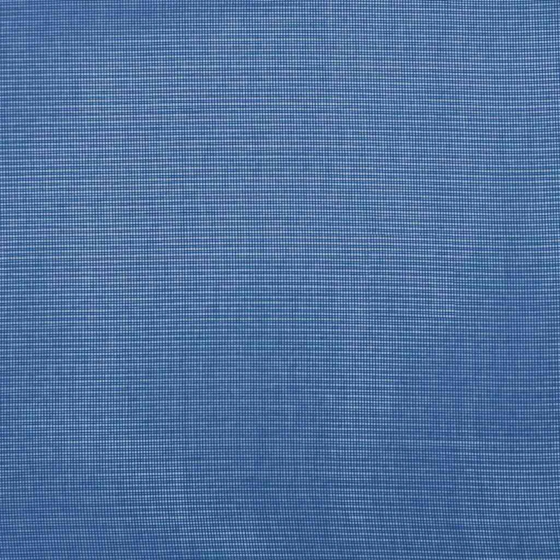 vidaXL voile aizkari ar starplikām, 2 gab., koši zili